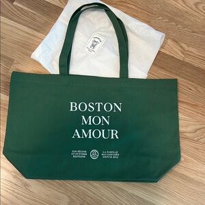 Sezane 'Boston Mon Amour' limited edition Tote Bag